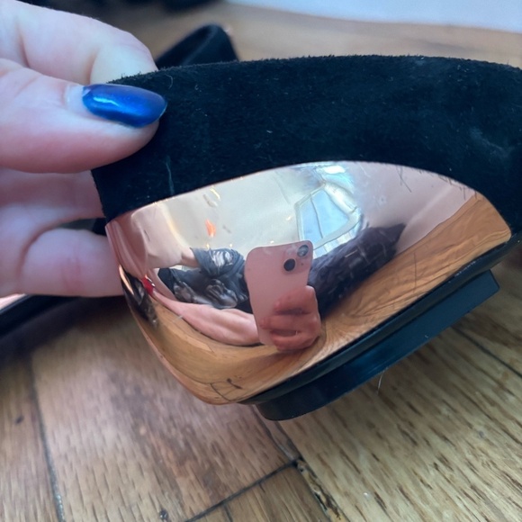 NWOB Ted Baker London Textured Pointed Flat - Picture 16 of 16